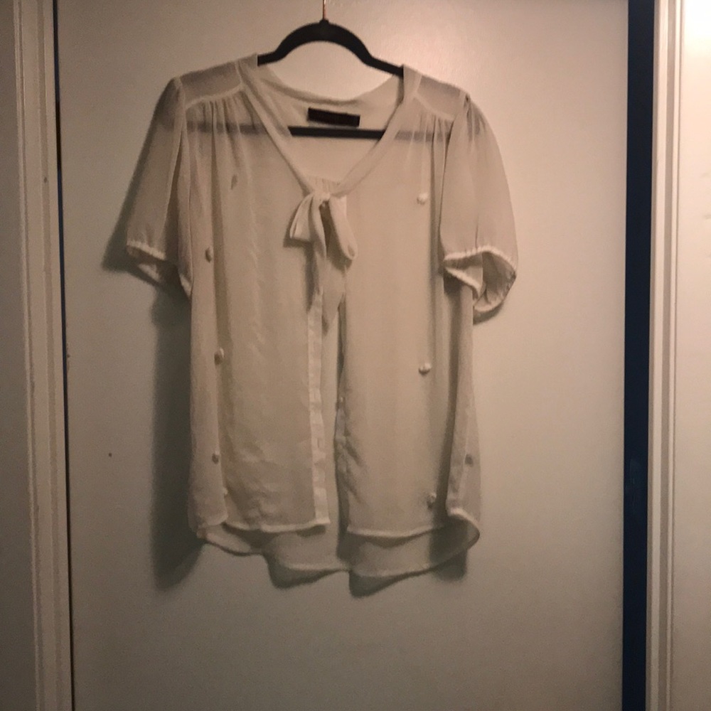 white blouse